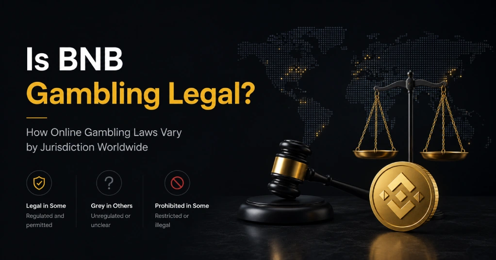 Is BNB gambling legal showing how online gambling laws vary by jurisdiction worldwide