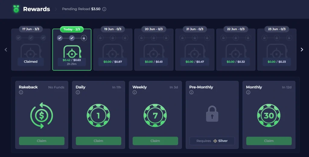 Rainbet BNB cashback and rakeback rewards for crypto casino players