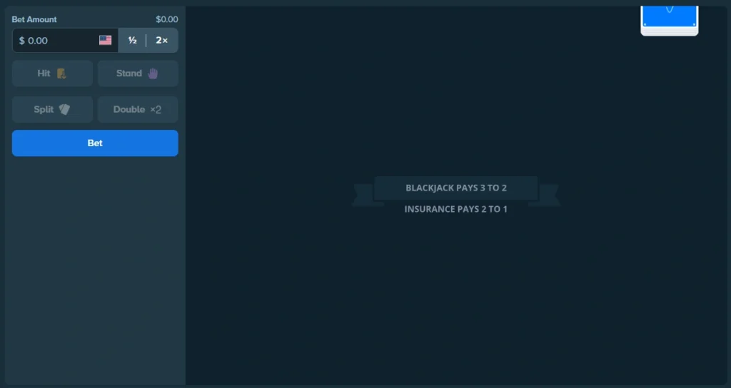 Stake original blackjack game for crypto players using BNB payments where available