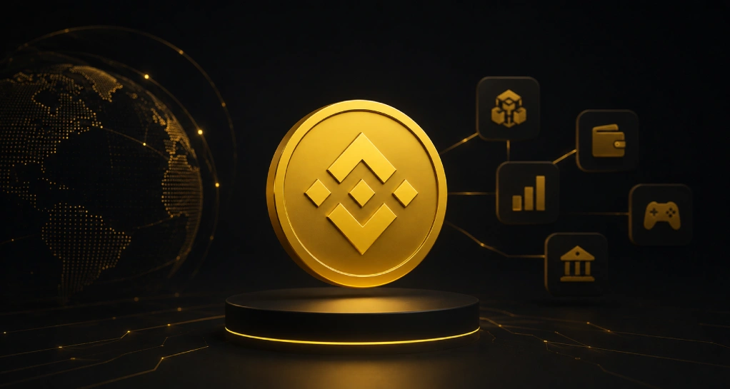 What is BNB showing the native cryptocurrency of the BNB Chain ecosystem and its main uses